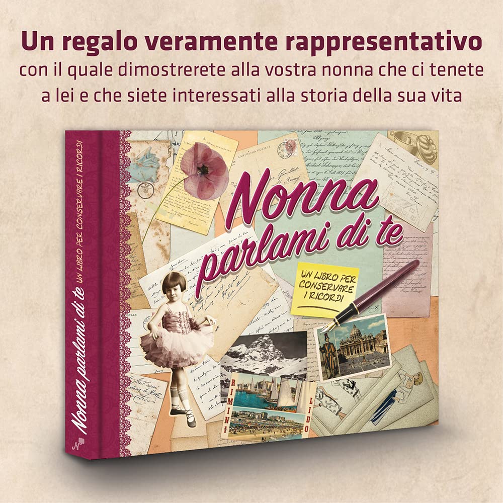 Nonna parlami di te. Un libro per conservare i ricordi