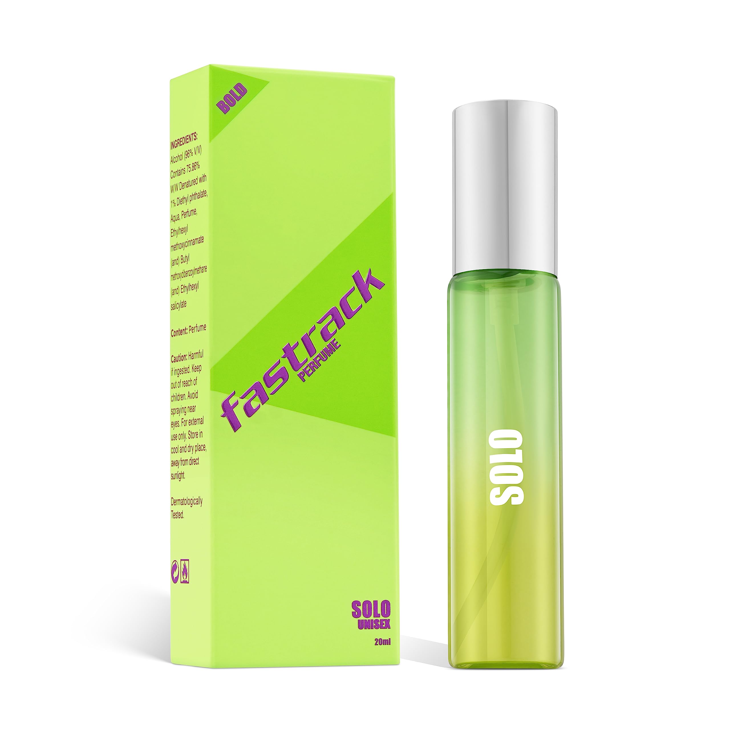 Fastrack Unisex Adult Solo Perfume For Unisex Liquid Fruity Scent Eau De Parfum - 20 Ml-image-15