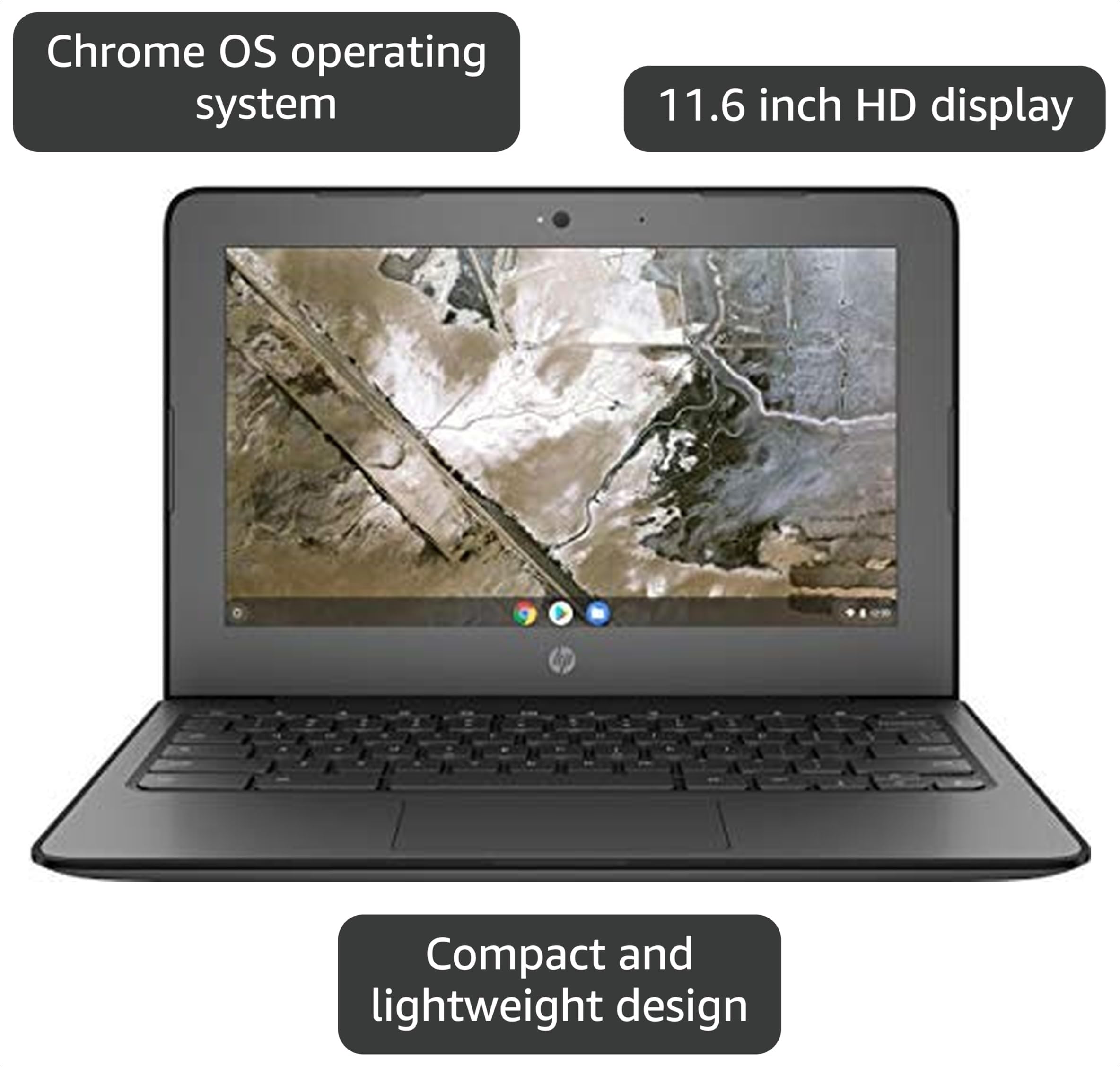 Amazon.com: HP Chromebook 11A G6 EE Laptop, AMD A4-9120C GPU