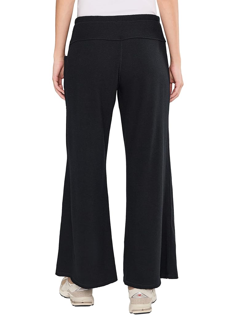 Black Free People Staycation Lounge Pants