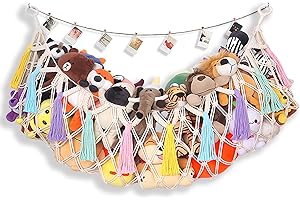 Boho Hanging Net for Plushies and Toys