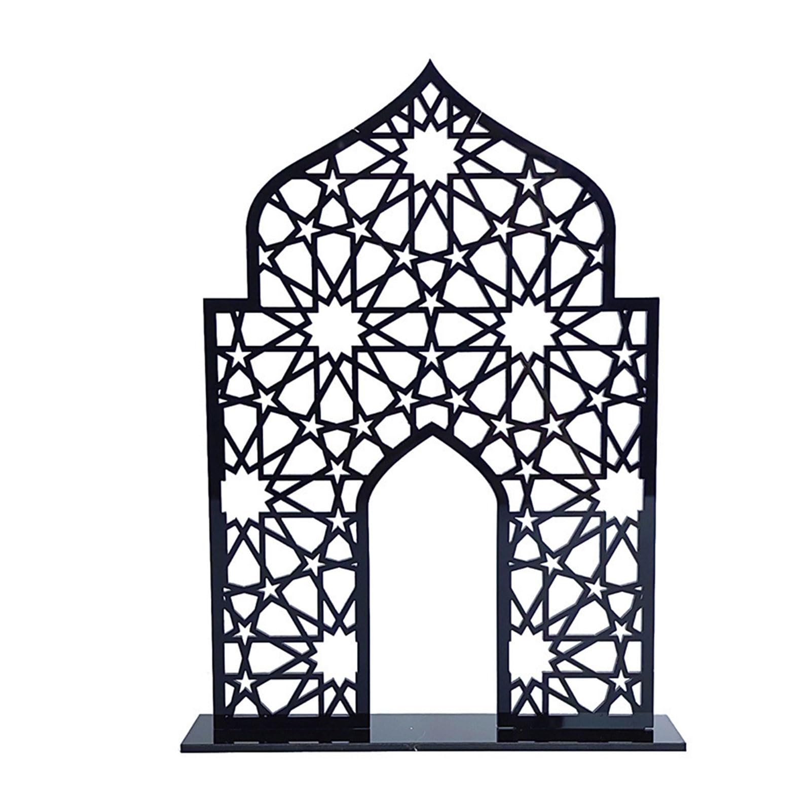 Tsophreniq Tabletop Decors for Eid Celebrations Festive Display for Eid Decorative Stand Cultural Activity Ornament
