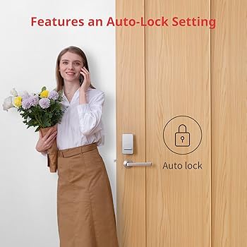 SwitchBot Smart Lock, Bluetooth Electronic Deadbolt, Keyless Entry