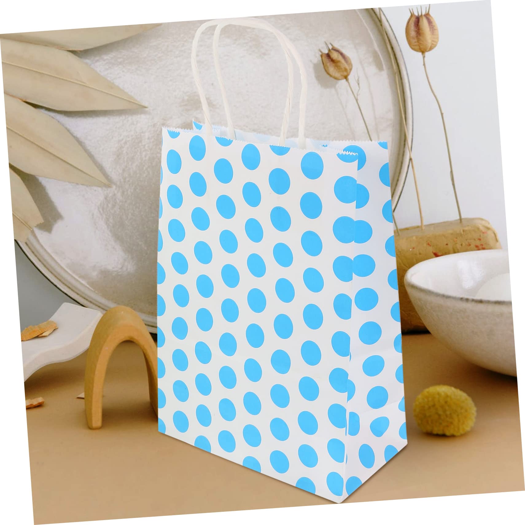 WRITWAA Pezzi Borse Kraft Sacchetti Eleganti per Confezioni Caramelle e Regali Design Resistente e Speciali