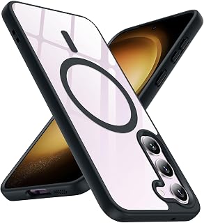 対応 Galaxy S23 用ケース Magnetic対応 クリア 耐衝撃 衝撃吸収 マグネット搭載 米軍MIL規格 全面保護 | ギャラクシー s23 用ケース 透明 6.1インチ マット ストラップホール付き 黄変しにくい 指紋防止 耐久 おしゃれ 人気 携帯カバ 透/黒 MZ90-06