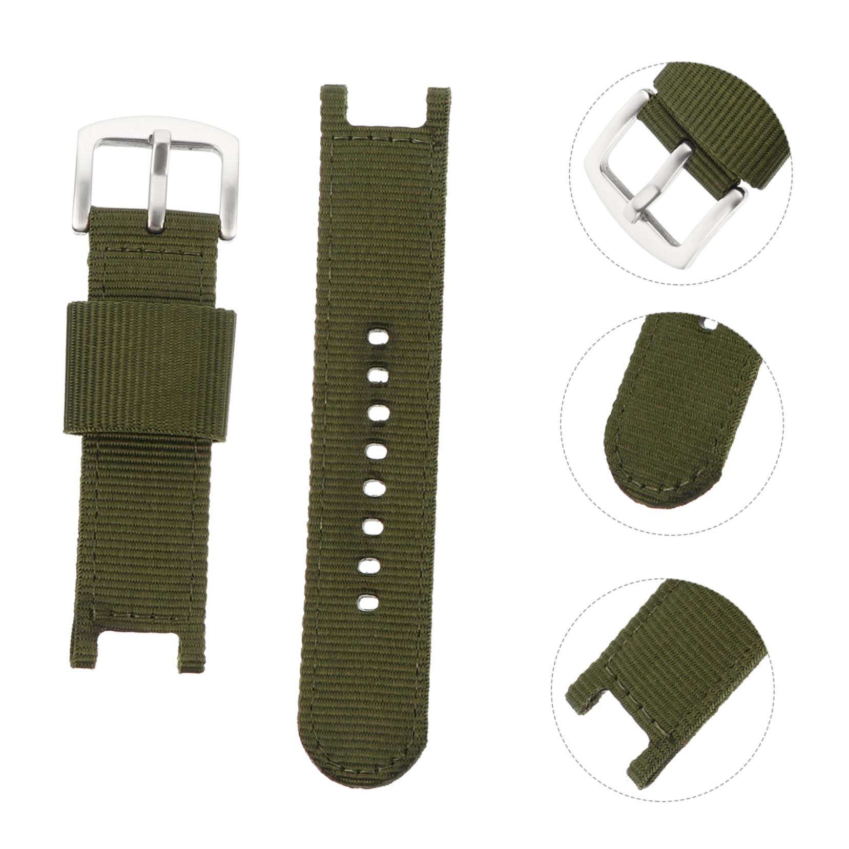 Housoutil Lot De 3 Bracelets De Montre En Nylon De Remplacement Compatibles Avec Les Montres Connectées Avec Boucle De Fermoir Robuste Pour Hommes Et Femmes