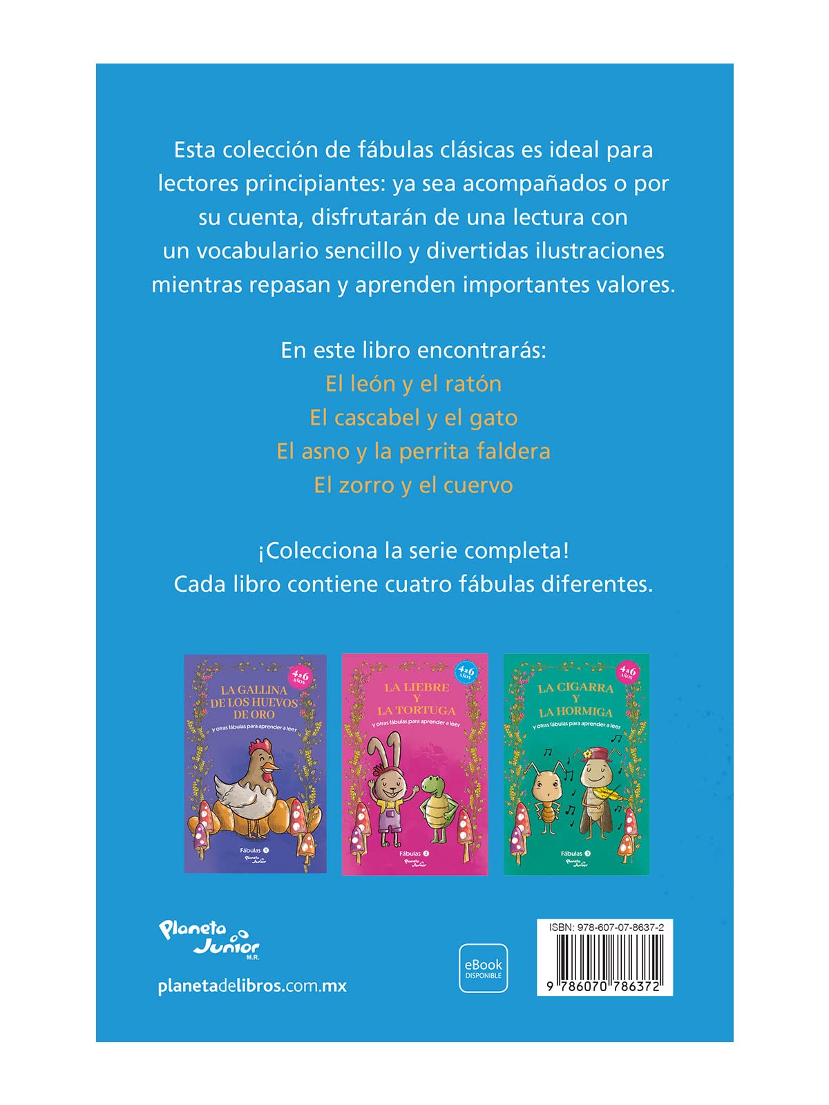 Fábulas 4. El león y el ratón y otras fábulas para aprender a leer / Fables 4. The Lion and the Mouse and Other Fables to Early Readers