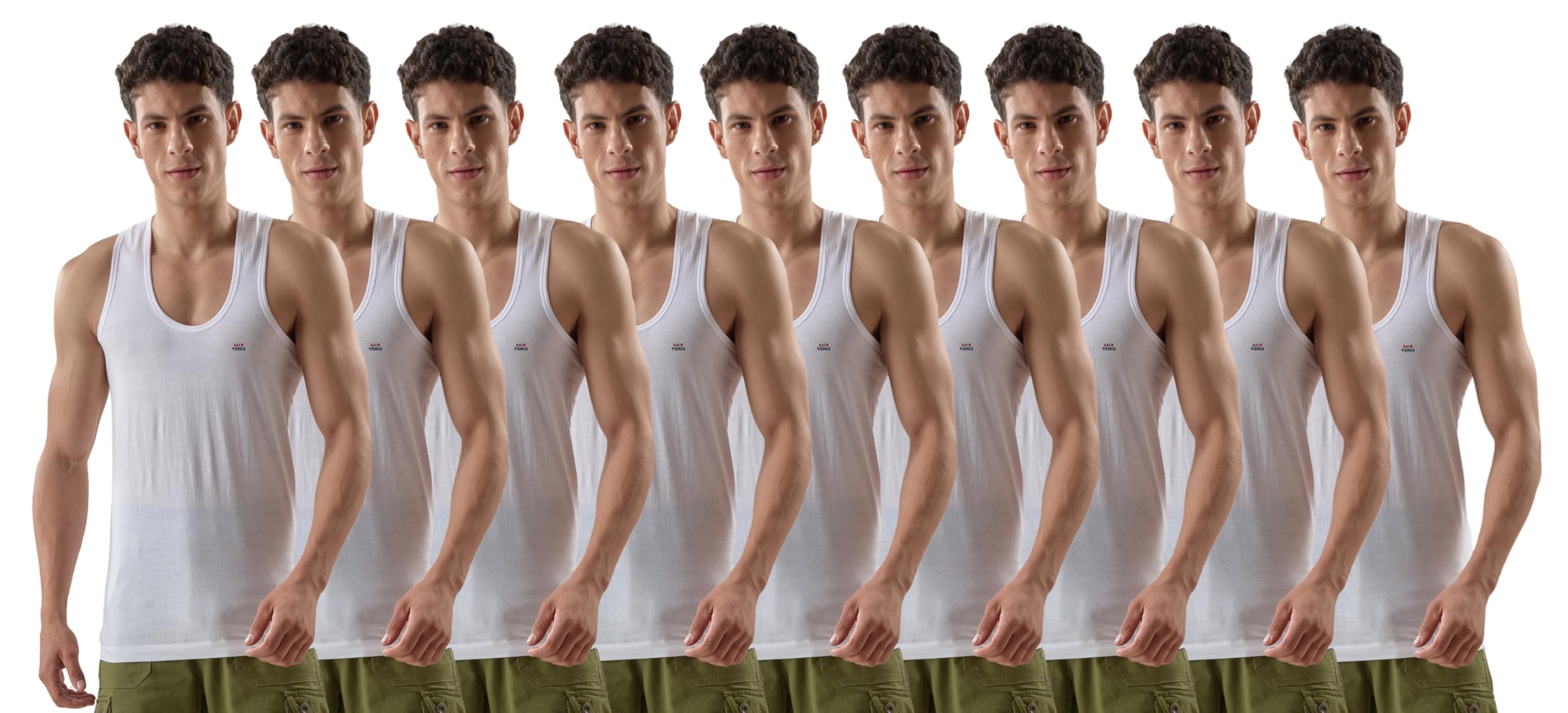 lux venus Men's Solid Regular Fit Fashion Vest-picture-13