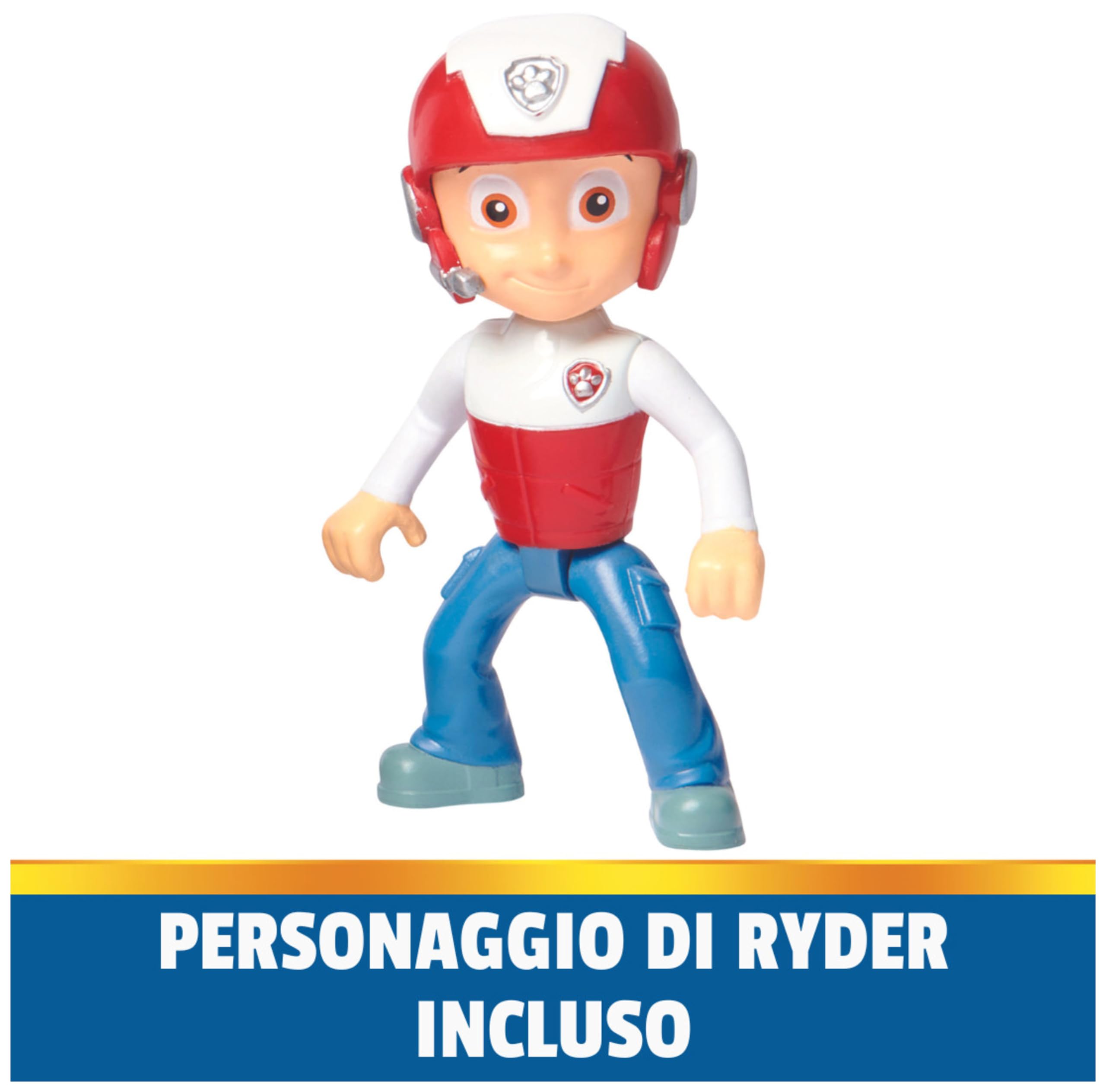 Paw Patrol, Quad di Salvataggio di Ryder, Veicolo e Personaggio Ryder, Giochi Bambini, 3+ Anni