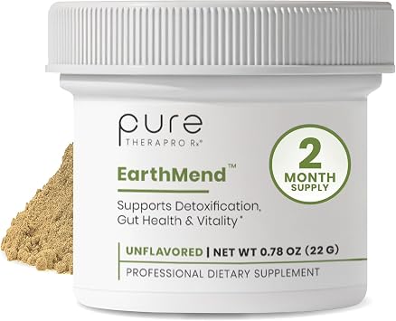 EarthMend Trace Minerals Powder, Fulvic & Humic Acid, 60 Servings