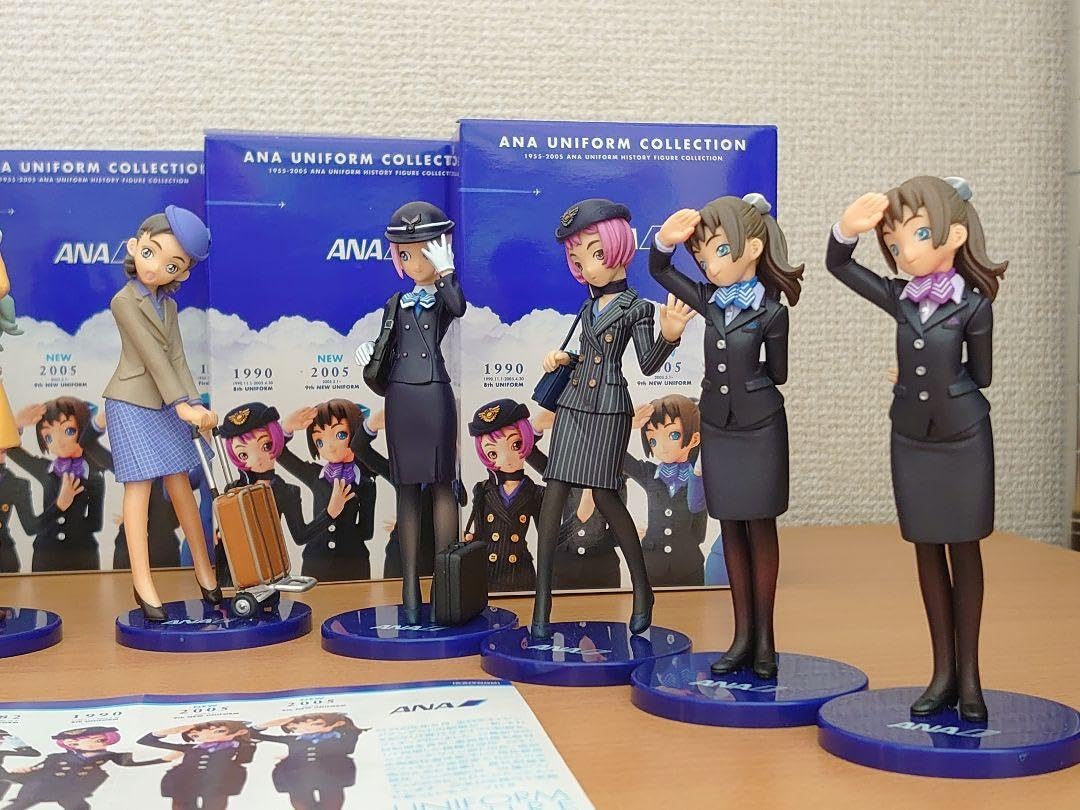ANAフィギュア コンプリート10体セット ANA Uniform Collection フィギュア 10体セット