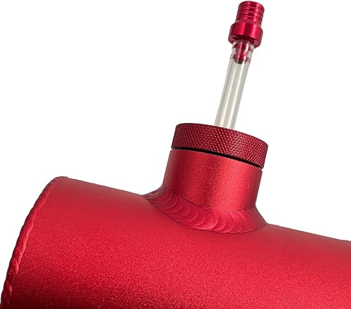 Miniatura 8 de SJVLXHI Tanque de Gas Rojo de Aluminio Cilindro de 10" para Coleman Powersports CT200U BT200X CT200u-ex, para Predator 212cc 196cc6.5HP Go Kart y