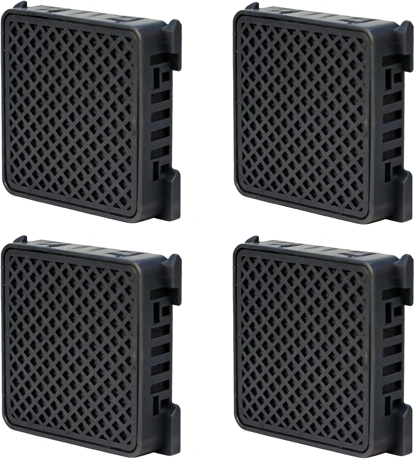 4 Pack Fridge Air Filter Fit For Liebherr Refrigerator Carbon Filter Replacement Models 7440021-00, 9096989, 988246001, 988246000, 9882429 Activated Carbon Filter
