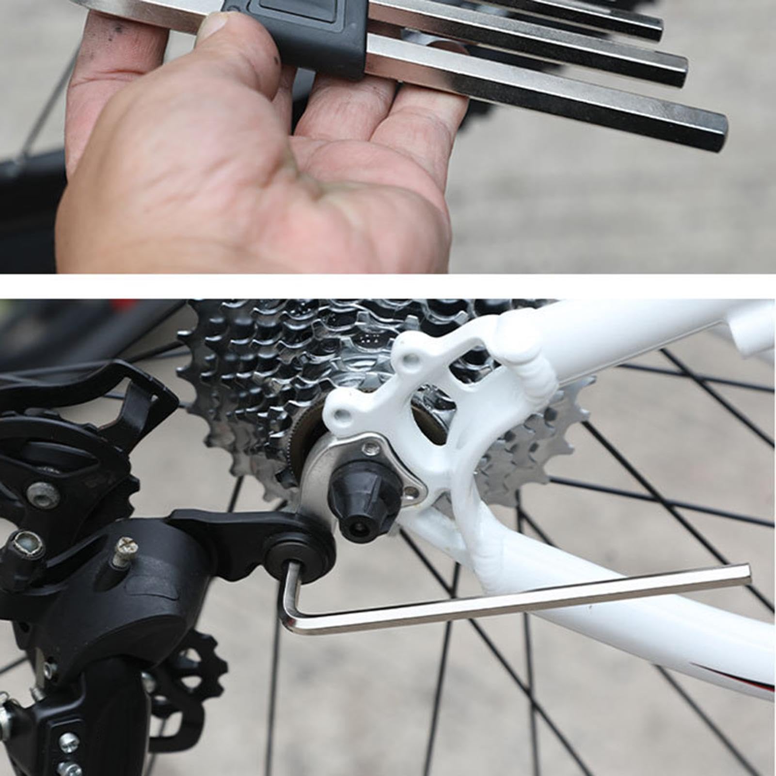 Zestaw Narzędzi Rowerowych Wytrzymały śrubokręt rowerowy z przenośną | Narzędzia Rowerowe Do Łańcucha, Hamulców, Opon, Jazdy Górskiej I Szosowej, Użytku Domowego I