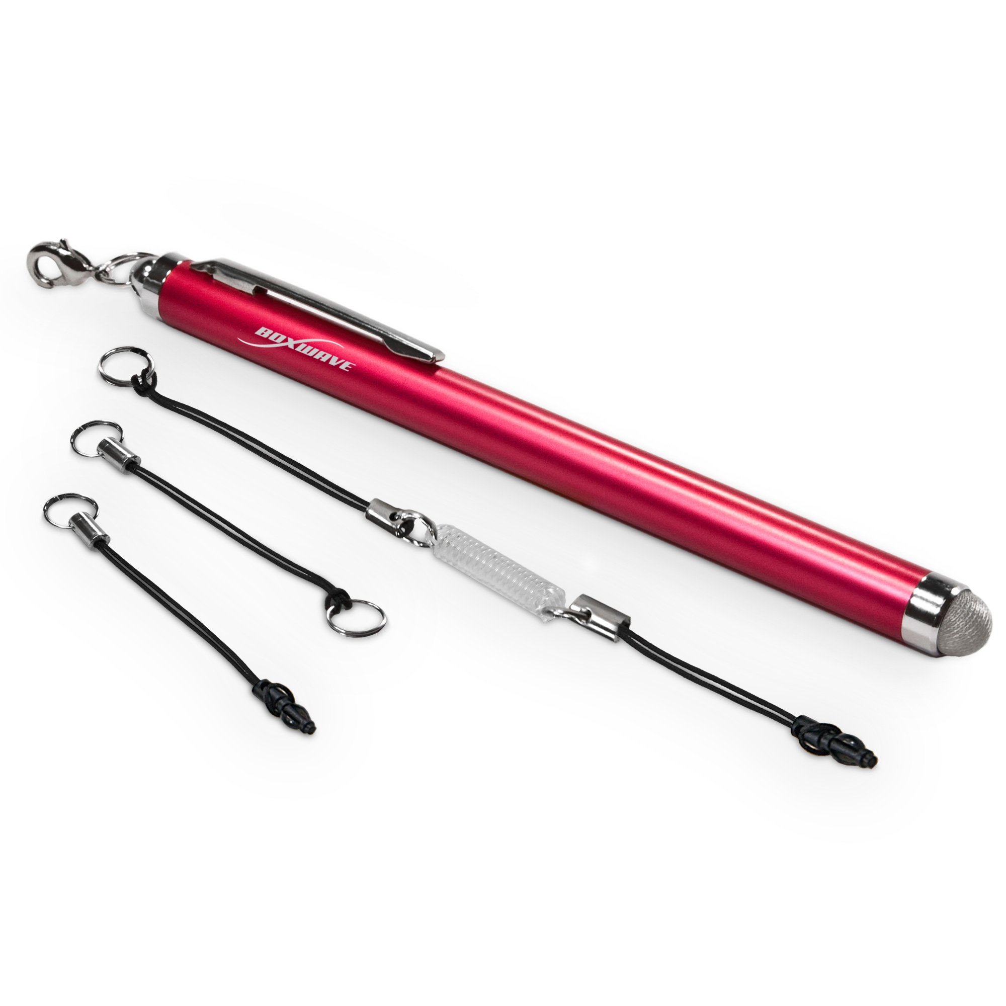 BoxWave Stylus Pen Compatible with Kindle Fire (1st Gen 2011) - EverTouch Capacitive Stylus, Fiber Tip Capacitive Stylus Pen - Rose Pink