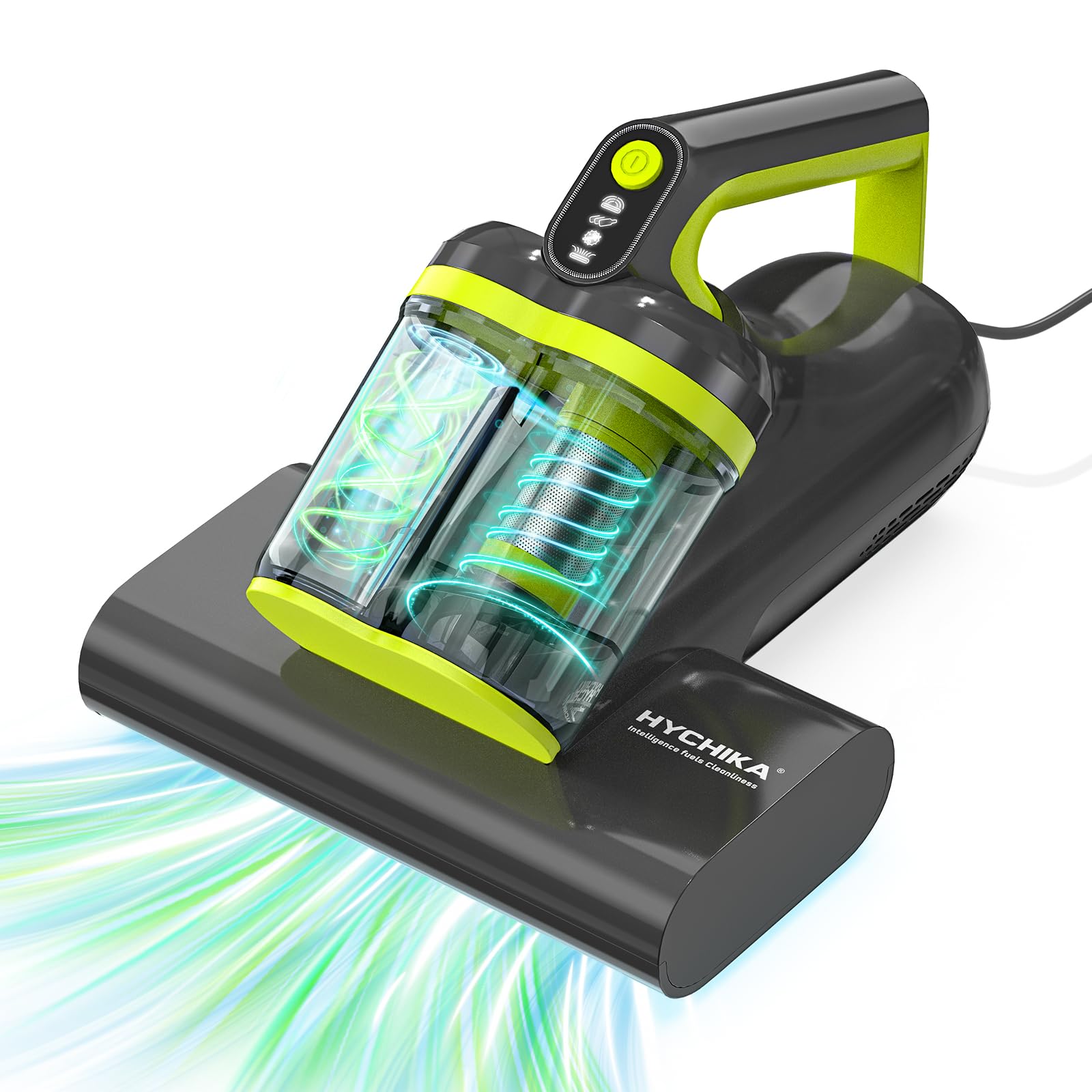 Mattress Vacuum Cleaner UV for Pet Hair 16kPa Power Suction UV Bed Vacuum Cleaner 140 F Heated Function