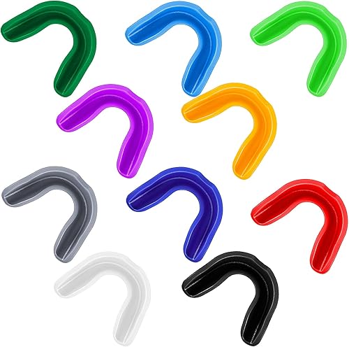 BBTO 20 protectores bucales deportivos para niños, adultos, suministros deportivos