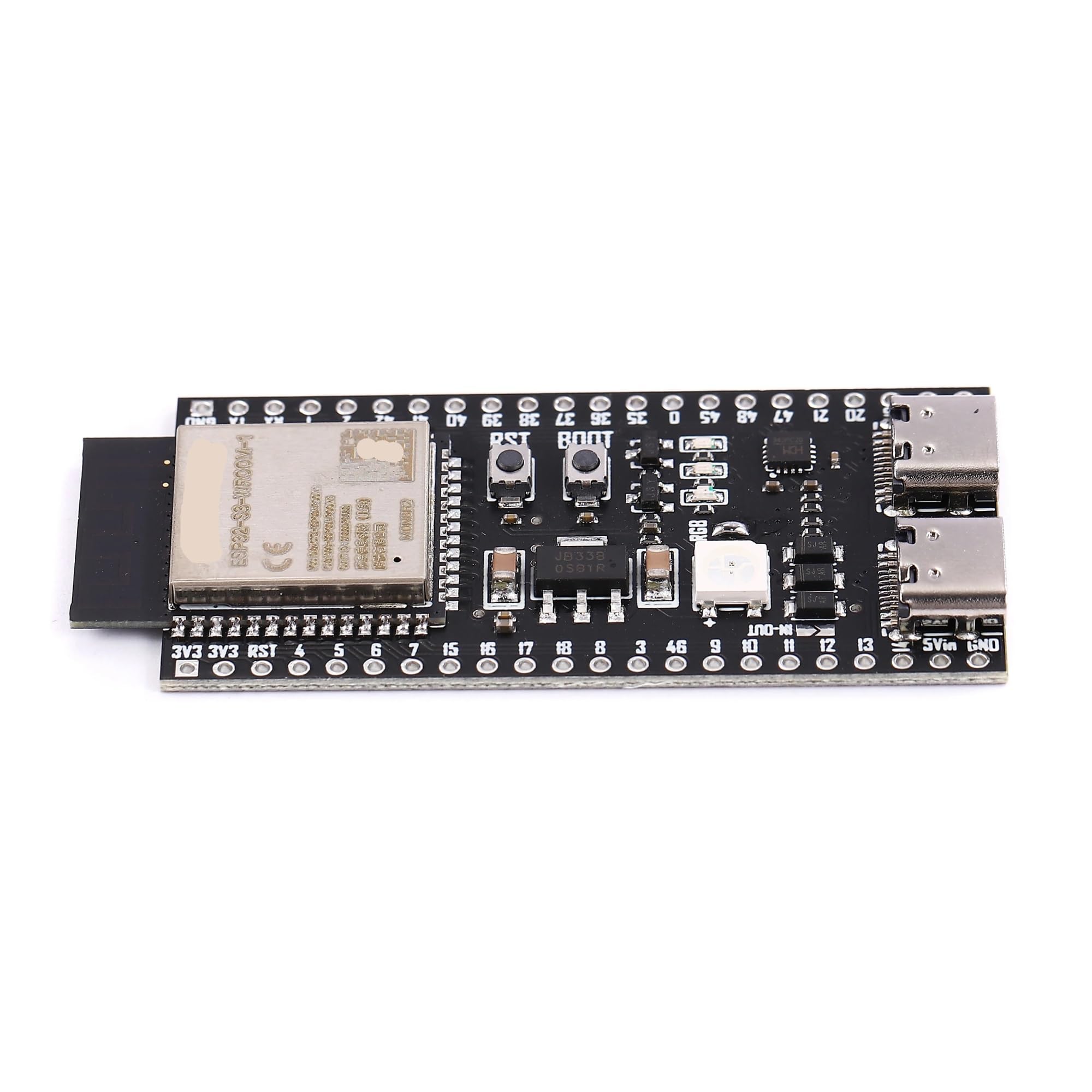 ESP32-S3-DevKitC-1 ESP32-S3 WiFi Bluetooth kompatybilny z płytą rozwojową BLE 5.0 Mesh ESP32 moduł bezprzewodowy (spawany N8R2)