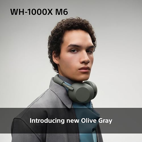 SONY WH-1000XM6 Flagship Noise Cancelling Over-Ear Wireless Bluetooth Headphones, Signature Hi-Res Sound, Comfort, Foldable Design, Durable Case, 30 HR Battery NC On, iOS & Android – Black - 3