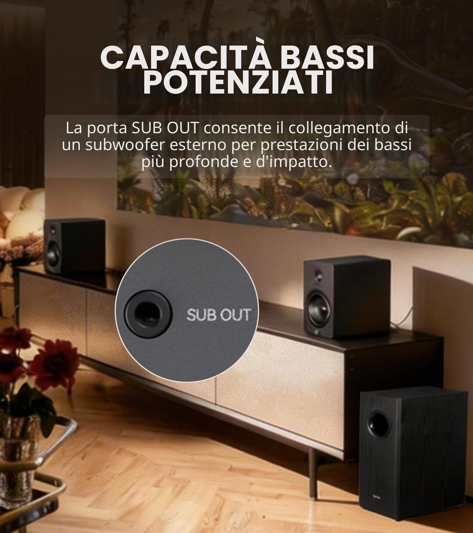 Edifier Altoparlanti per computer M90, altoparlanti da scrivania RMS da 100 W, audio ad alta risoluzione, LDAC, altoparlante compatto Bluetooth 6.0, ingresso HDMI eARC/ottico/USB-C/AUX, altoparlanti