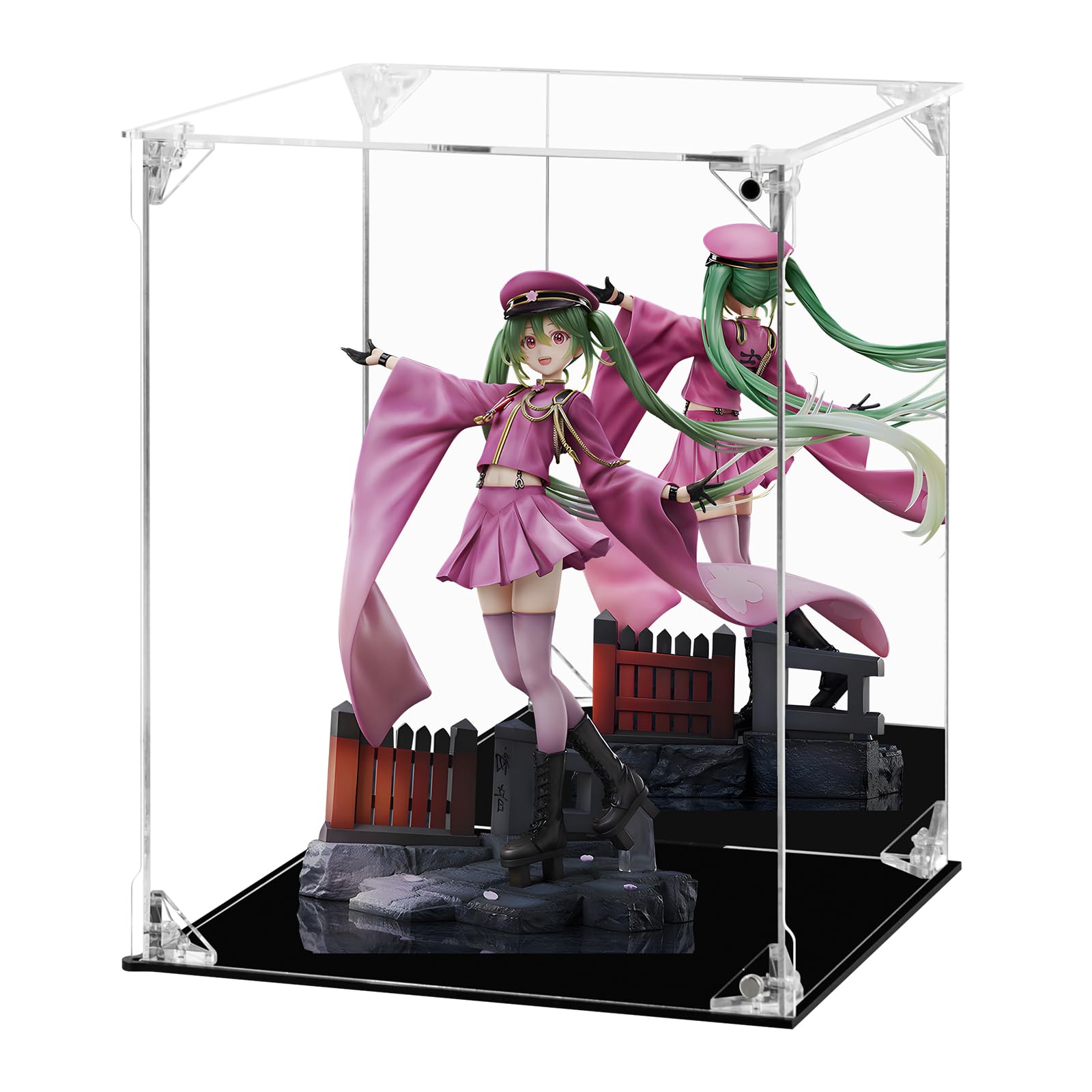 Amazon.co.jp: 11.8 x 7.9 x 7.9インチのディスプレイケース、収集品の