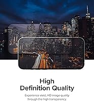 Vista 4 de Ringke Vidrio de cubierta completa [cobertura inastillable] compatible con iPhone 14 Pro protector de pantalla de 6.1 pulgadas, vidrio templado