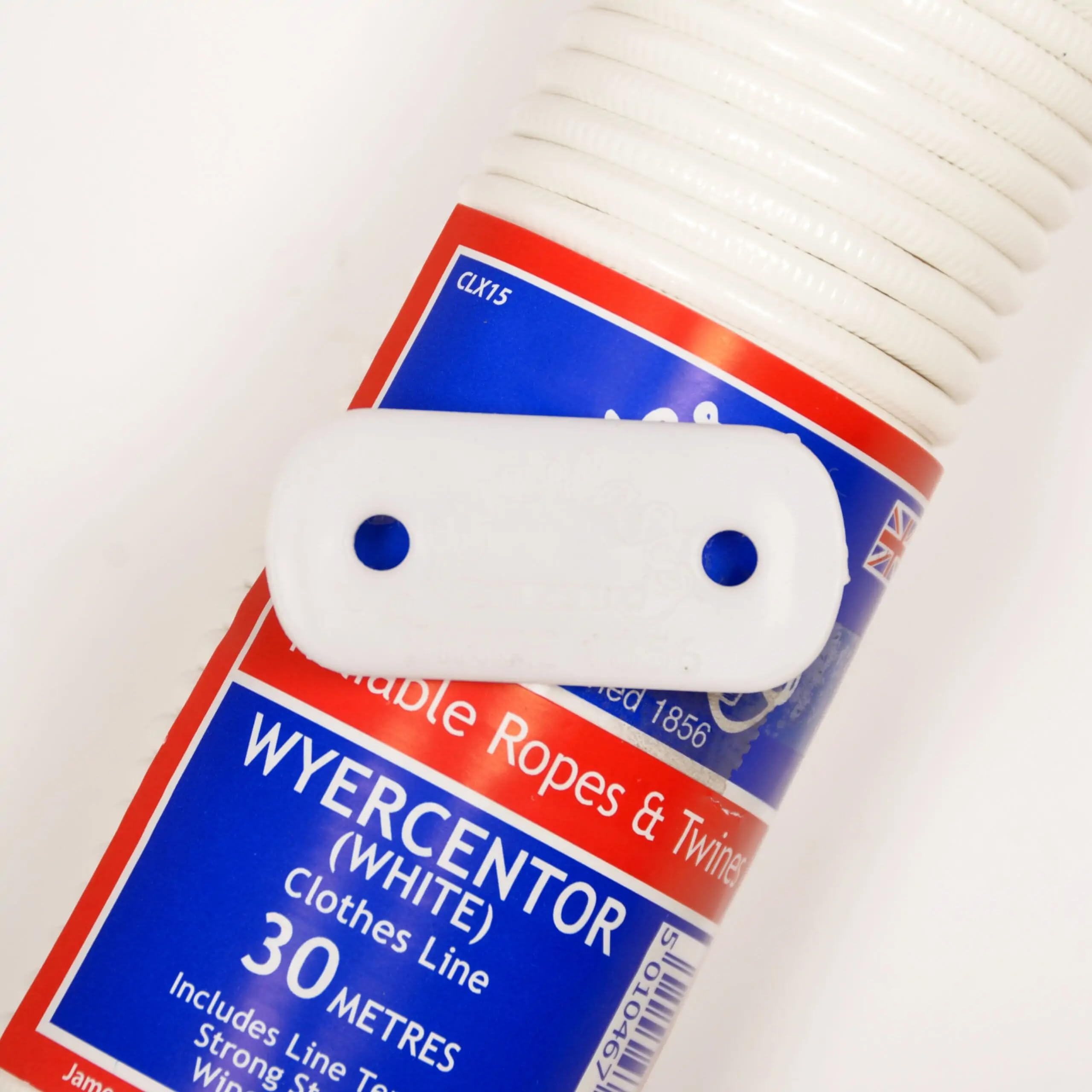 Quality Everlasto Premium 'Wyercentor' White Clothes/Washing Line 3.5mm x 20M - Image 3
