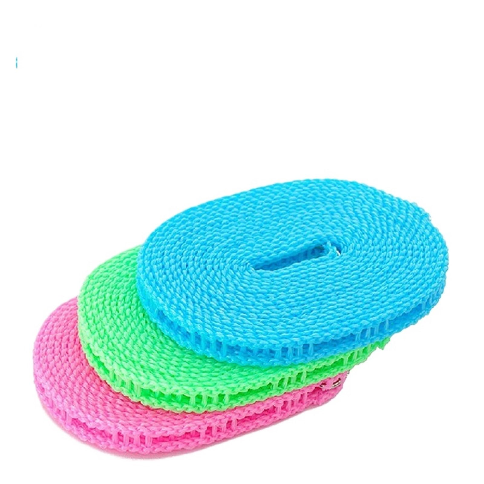 Laundry Drying Rope, 3pcs Windproof Travel Clothesline Portable Length Adjustable For Drying(10m)