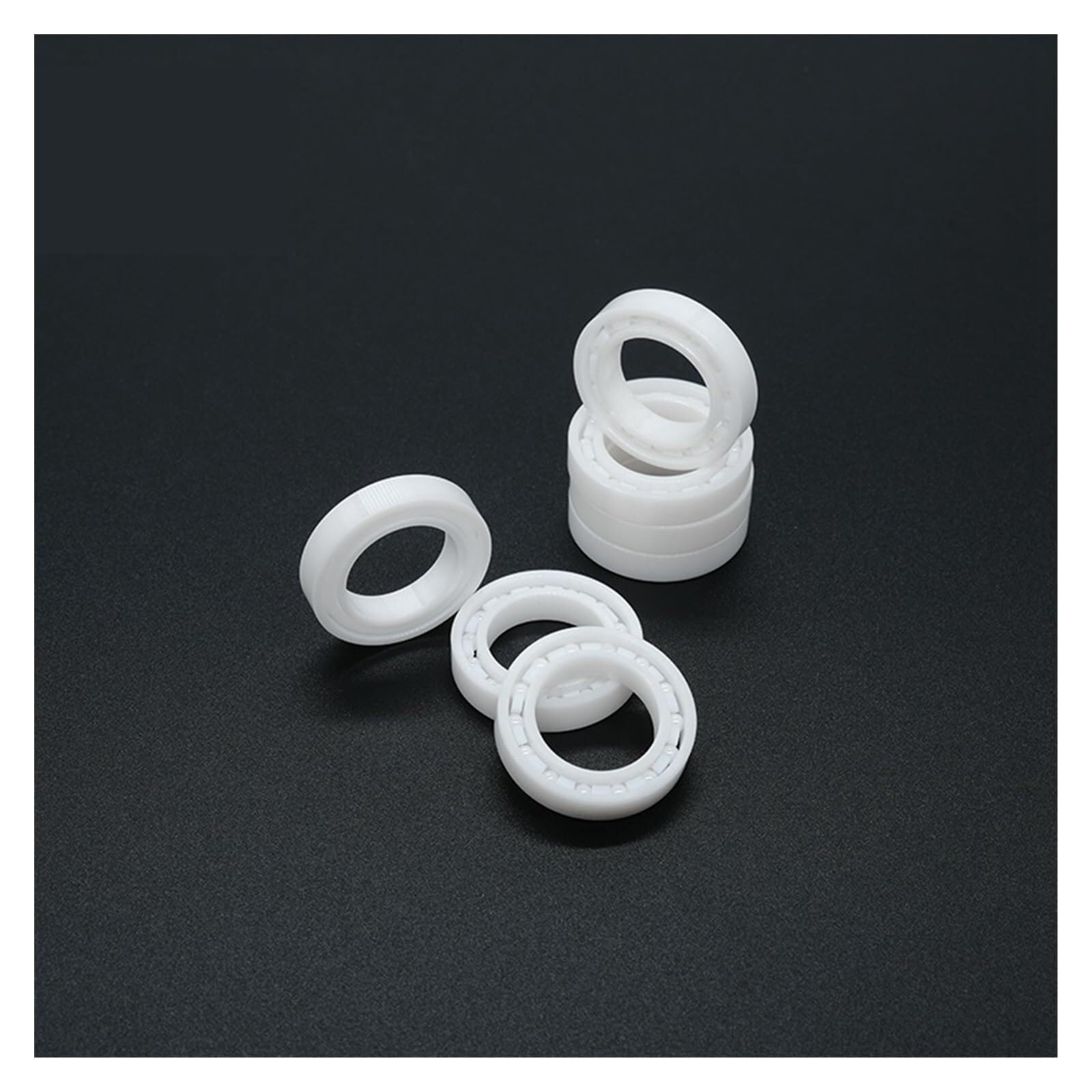 Namiar, 1 szt. 15X24X5 Mm 6802 ABEC-9 Pełne łożysko ceramiczne Cyrkonia ZrO2 Łożysko kulkowe Lucky