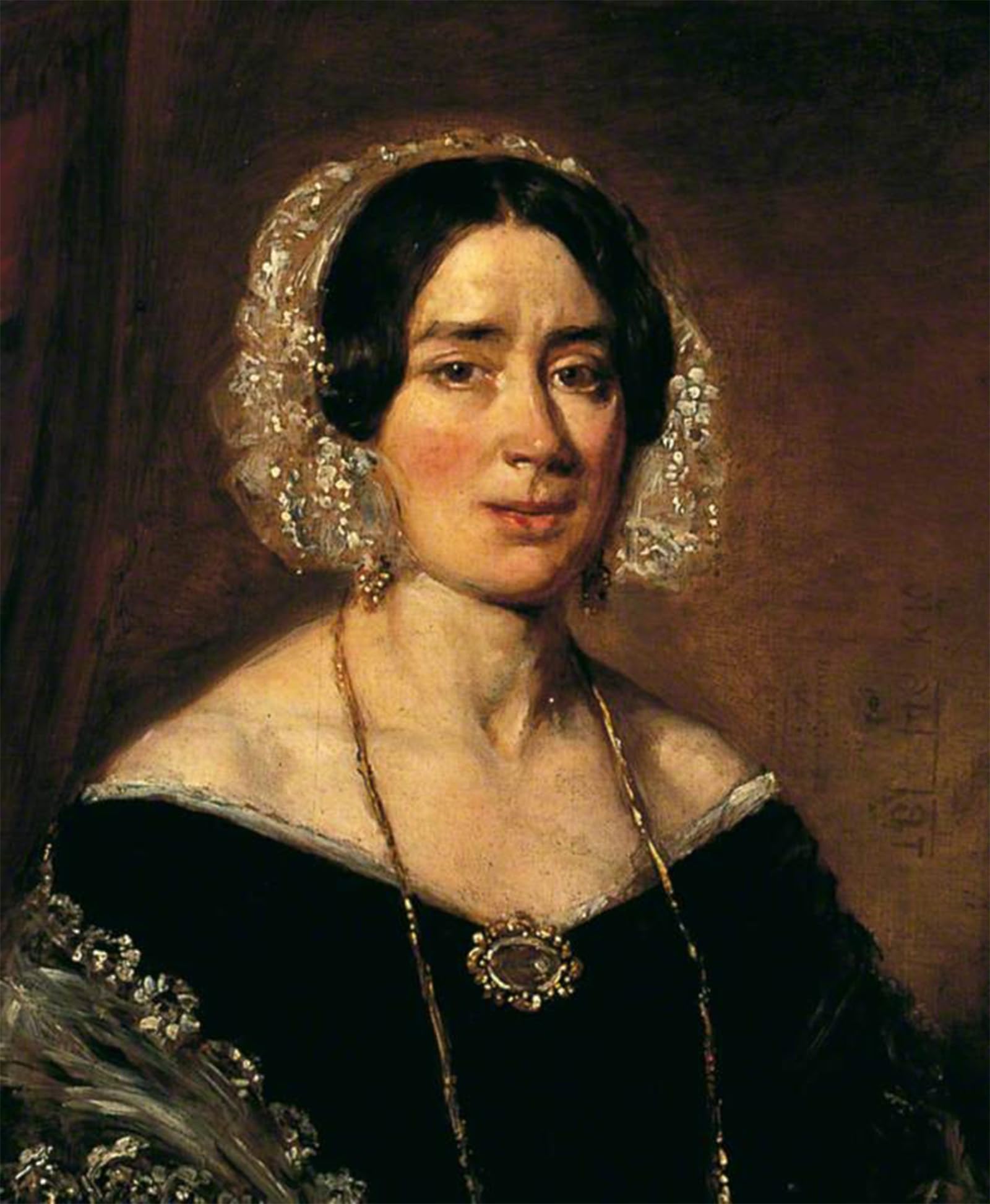 POSTERIIk Famous Animal Posters Vintage Picture Portrait of an Unknown Woman by William Etty Modern Wall Decor for Home Decor 60x90cm