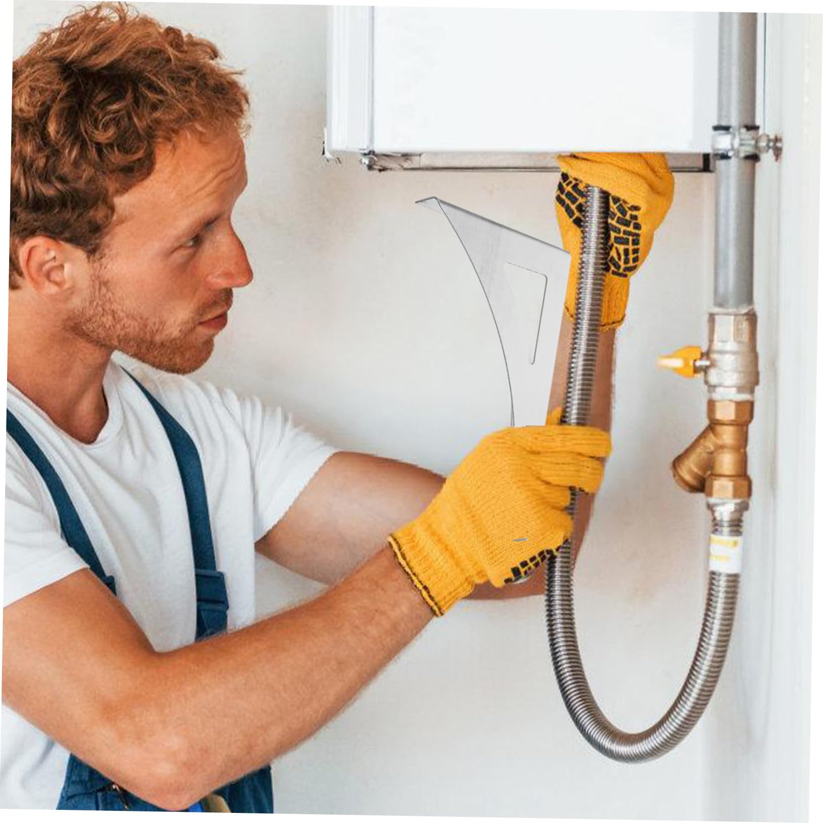 Support 1 Chauffe-eau Acier pour Mural Électrique Inoxydable Paire