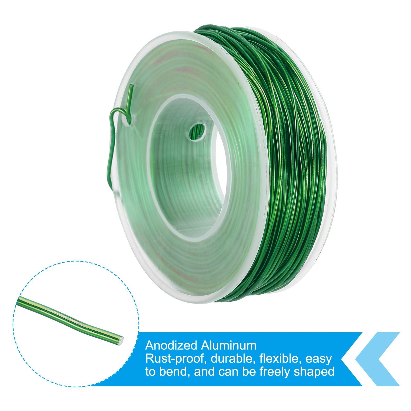PATIKIL 100 Feet Aluminum Craft Wire - Image 3