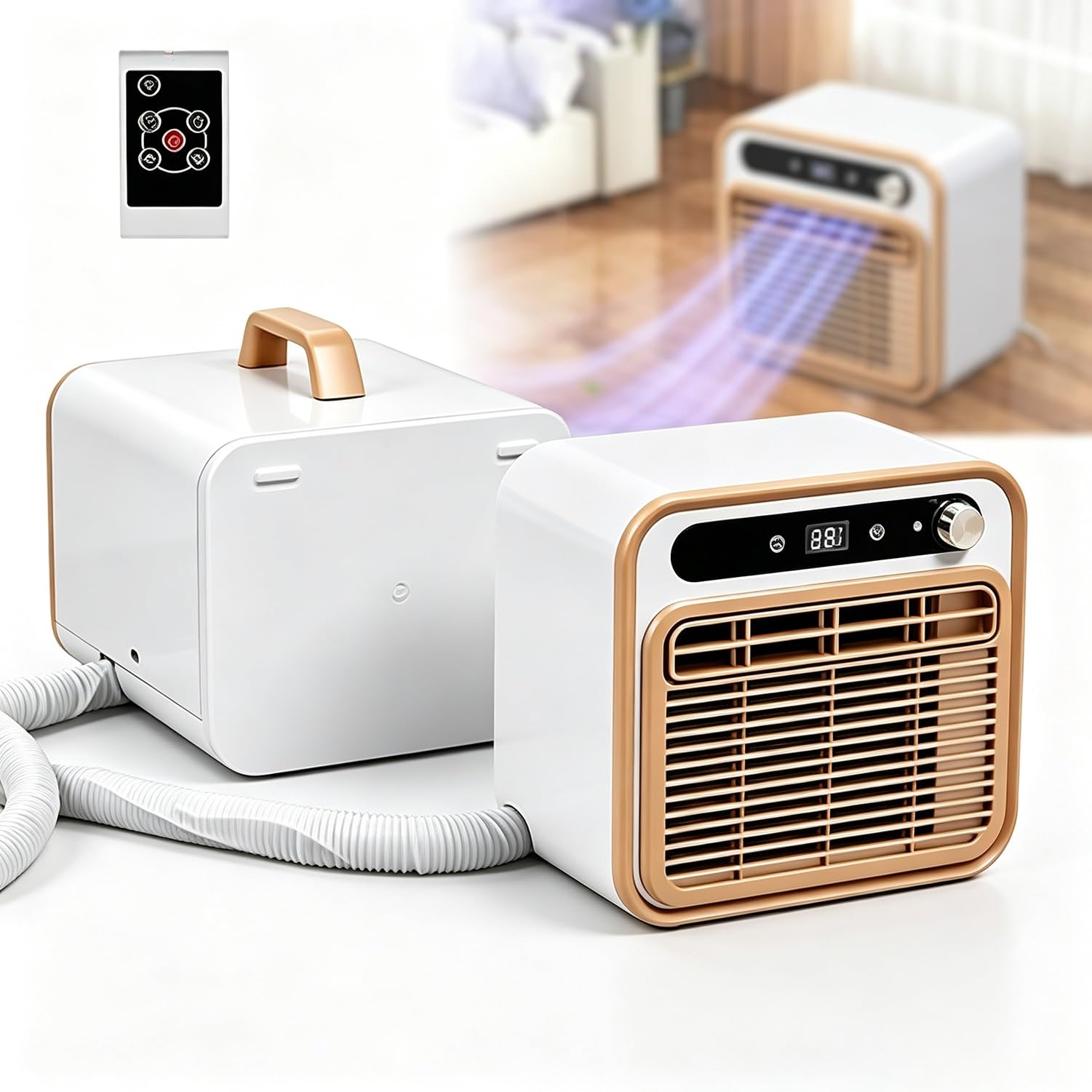 Jintvo One Color Quiet Split Portable Air Conditioner
