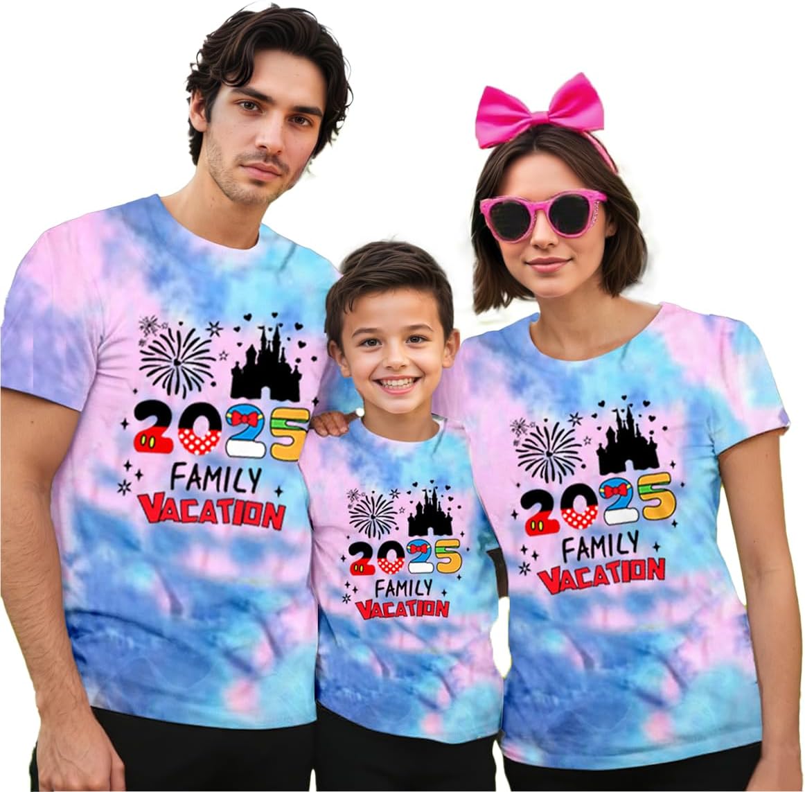 Family Matching Outfits 2026 Magical Kingdom Family Graphic Tee Cruise Trip Summer Vacation Travel Tops