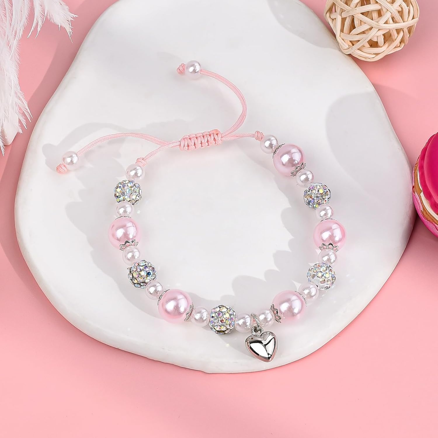 Happy Birthday Bracelet Gifts for 5-16 Year Old, Natural Stone Bracelets Birthday Gifts Ideas for Age 5 to 16 Daughter Granddaughter Niece - Image 5