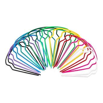 Made in USA - Disposable Medical/Dental Eye Shield - Frames (100 Frames -10 bags/10 Colors -case (White, Black, Yellow, Blue, DK Green, LT Green, Pink, Purple, Red, Teal) - Lenses NOT Included