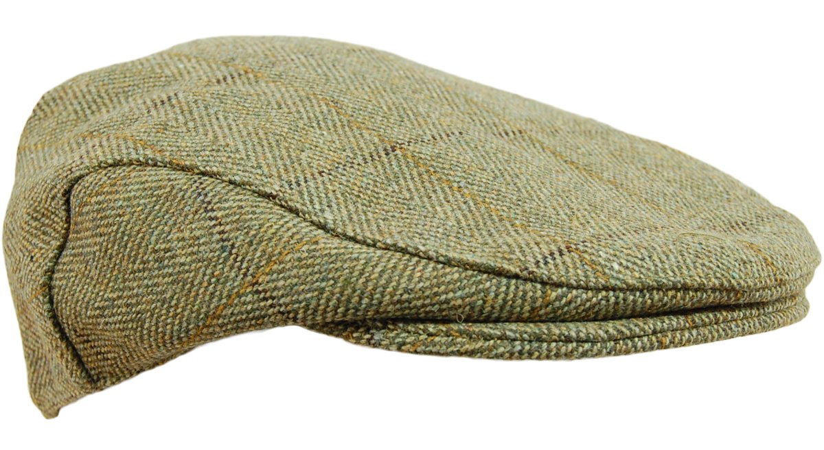 Game Technical ApparelKids Derby Tweed Flat Cap Teflon Coated Hat