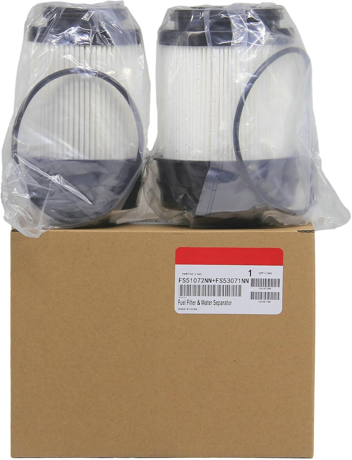 TONYCO 68677800AA Fuel Filter Water Separator Kit Replaces FS53072NN, FS53071NN Compatible with 2025 2026 Ram 2500 3500 4500 5500 Fits 6.7L Cummins Turbo Diesel Engine Protection Maintenance Kit