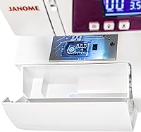 Vista 6 de Janome 3160QDC-G Máquina de coser y acolchar con kit de acolchado de regalo!