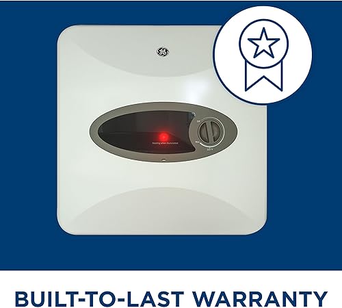 Miniatura 7 de GE Appliances - Calentador de agua versátil de 2.5 galones, mini tanque con termostato ajustable, se instala fácilmente debajo del fregadero, 120 V