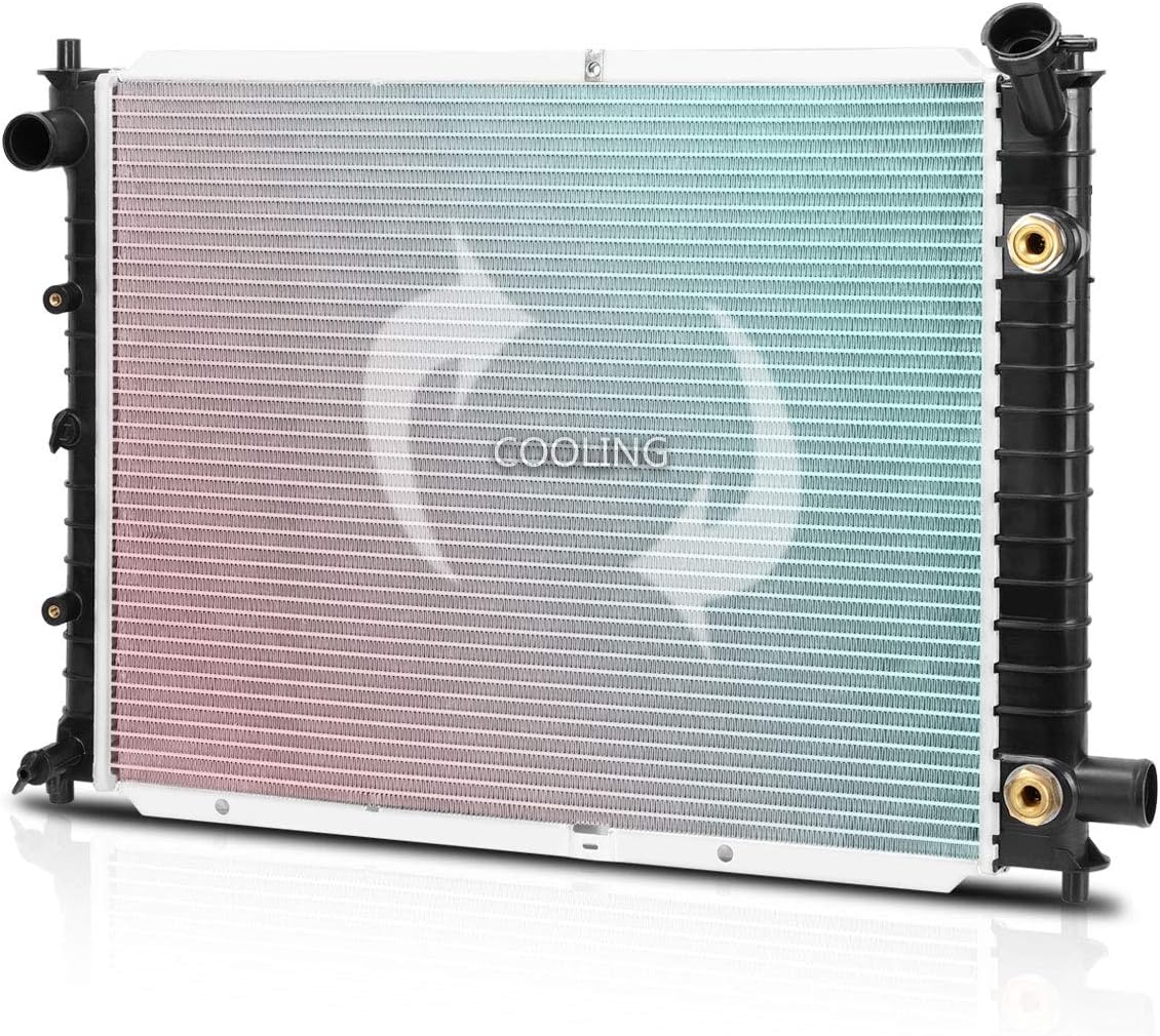 DPI-1273 OE Factory Style Aluminum Core Radiator Compatible with 91-02 Ford Escort/Mercury Tracer AT/MT