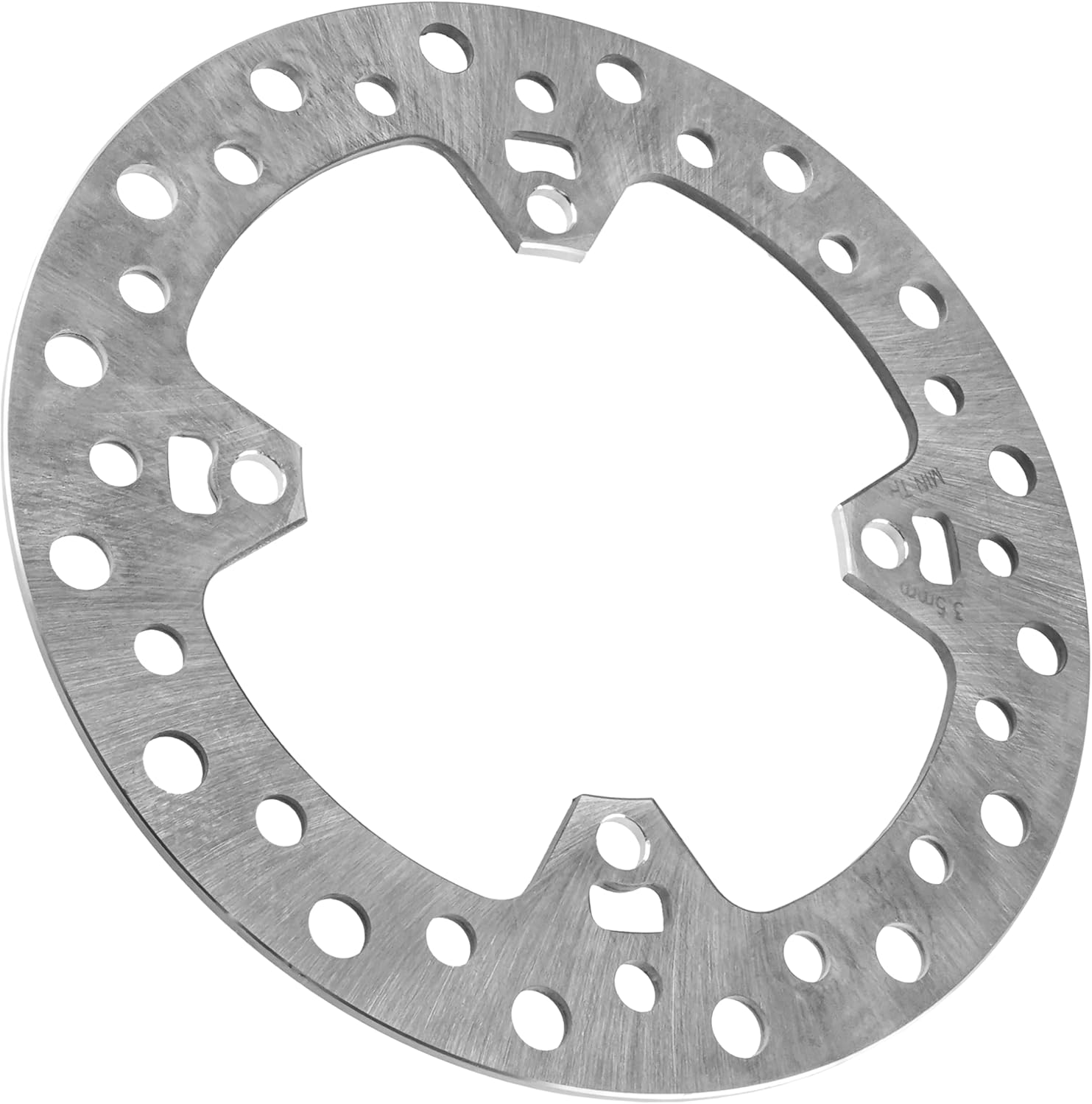 Caltric Rear Brake Disc Rotor Compatible with Honda Cr250R Cr250 R 2002 2003 2004 2005 2006 2007