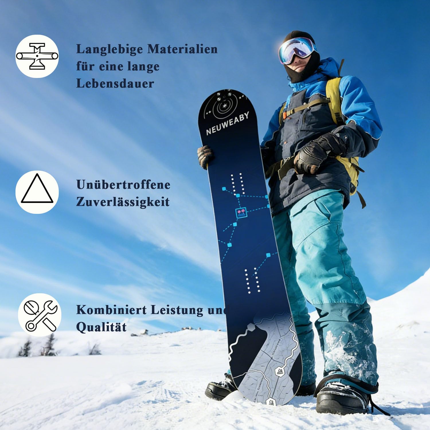 Snowboard Freestyleboard Snowboard 142
