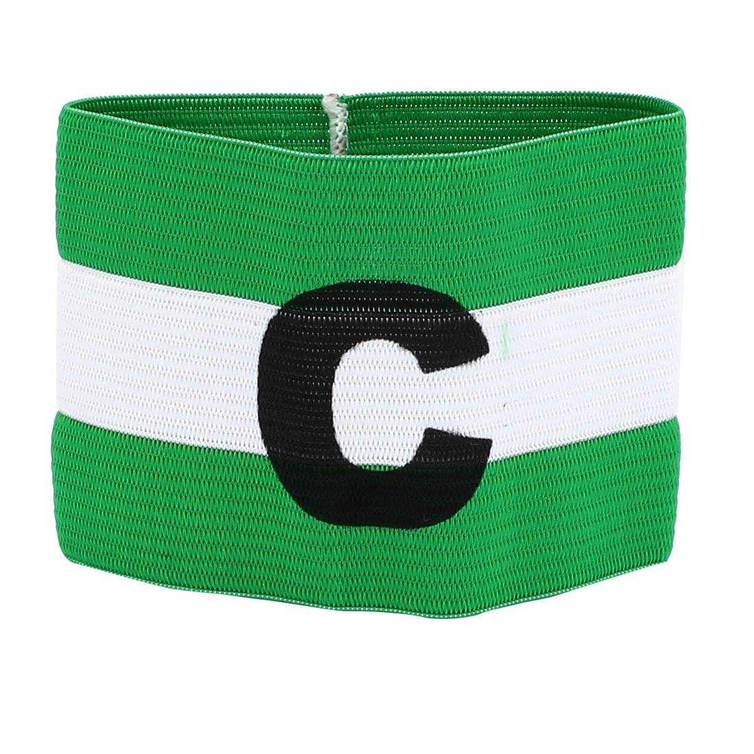 Ruilogod C Broszura Elastic Soccer Traning Mecz Captain Armband Badge zielony czarny