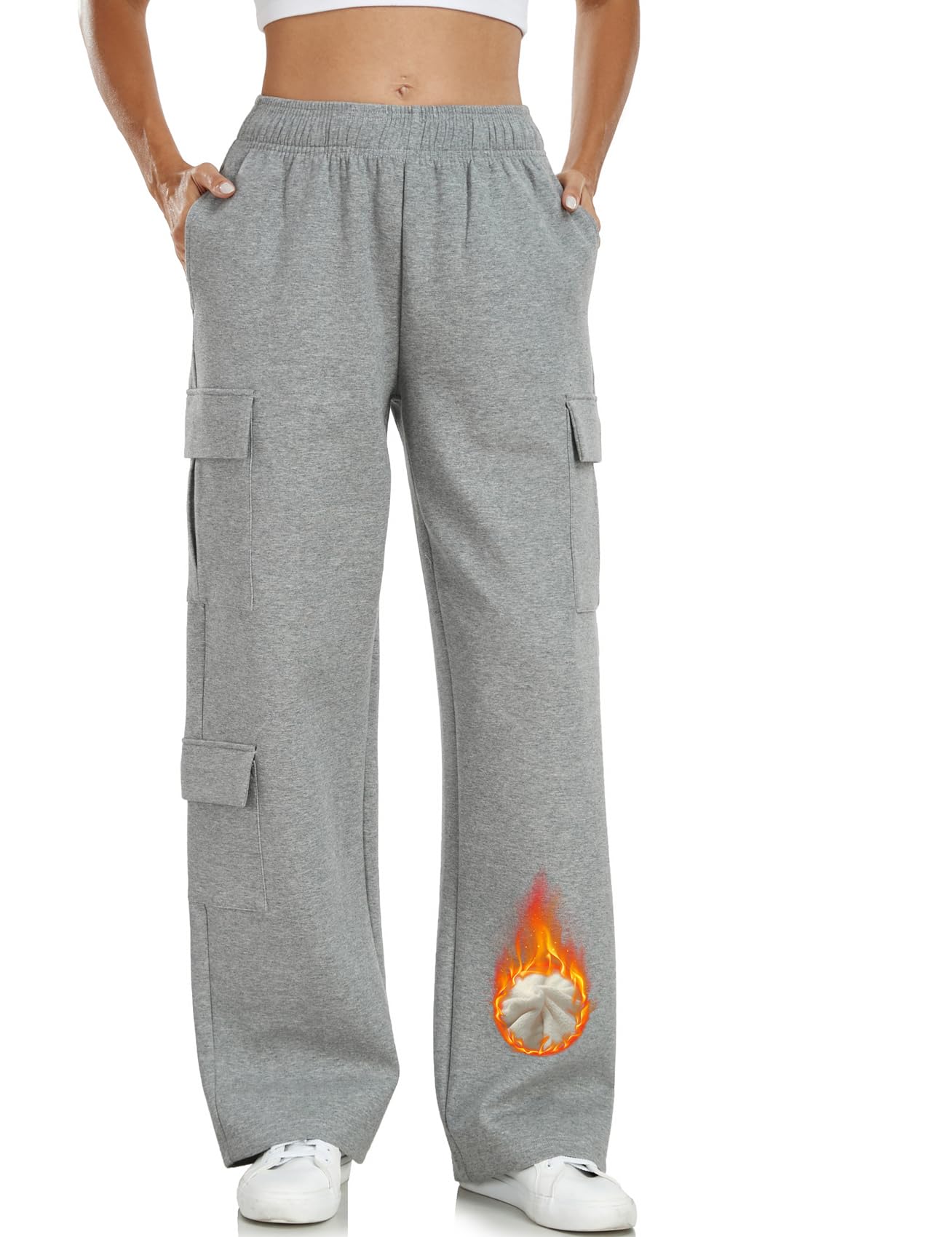 Inno Cargo Pants Women Y2K Baggy Sweatpants