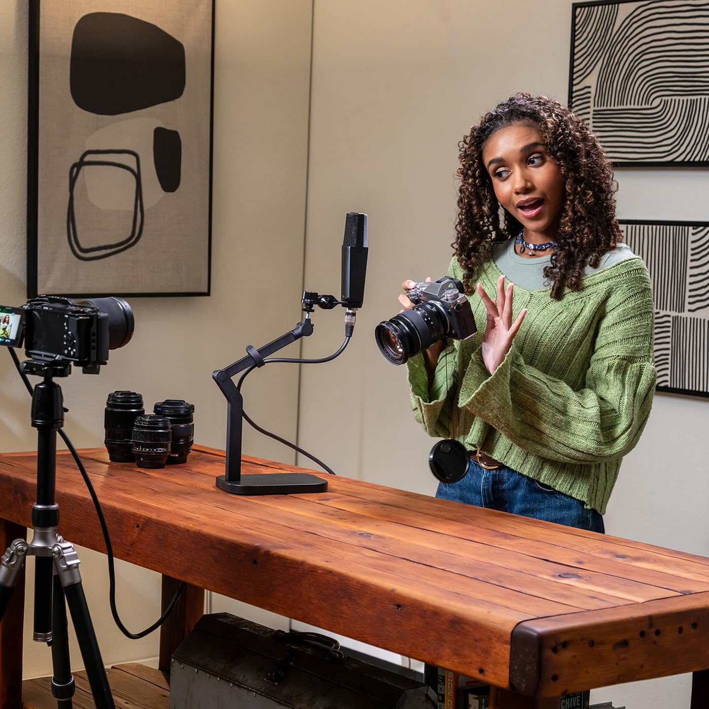 AKG C-Series C104 Micrófono de Condensador cardioide de diafragma Grande Creadores de Contenido y músicos