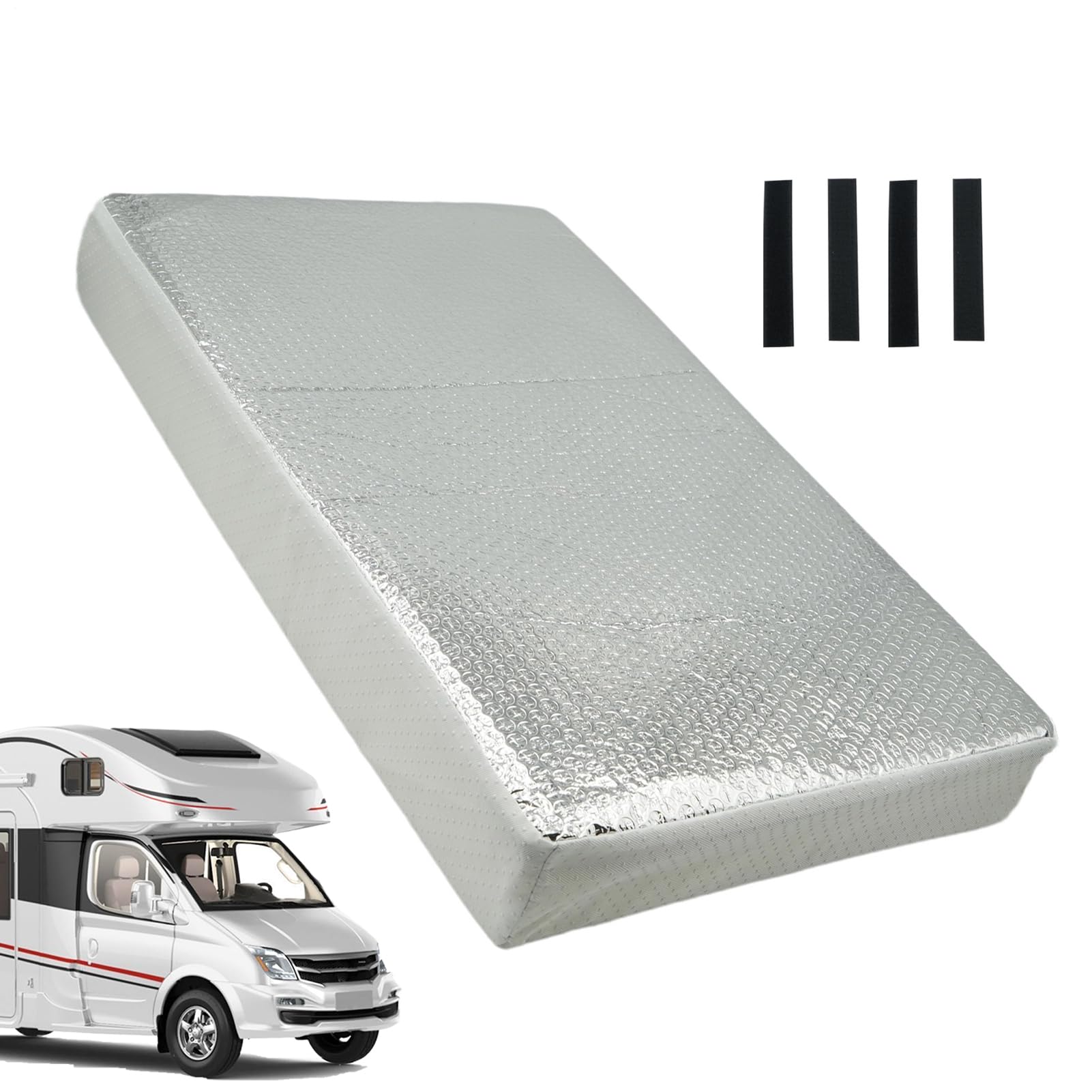 Genérico Cubierta De Ventilación Para Autocaravana, Cubreventiluz Reflectante E Impermeable | Accesorio De Ventilación Para Ducha Dormitorio