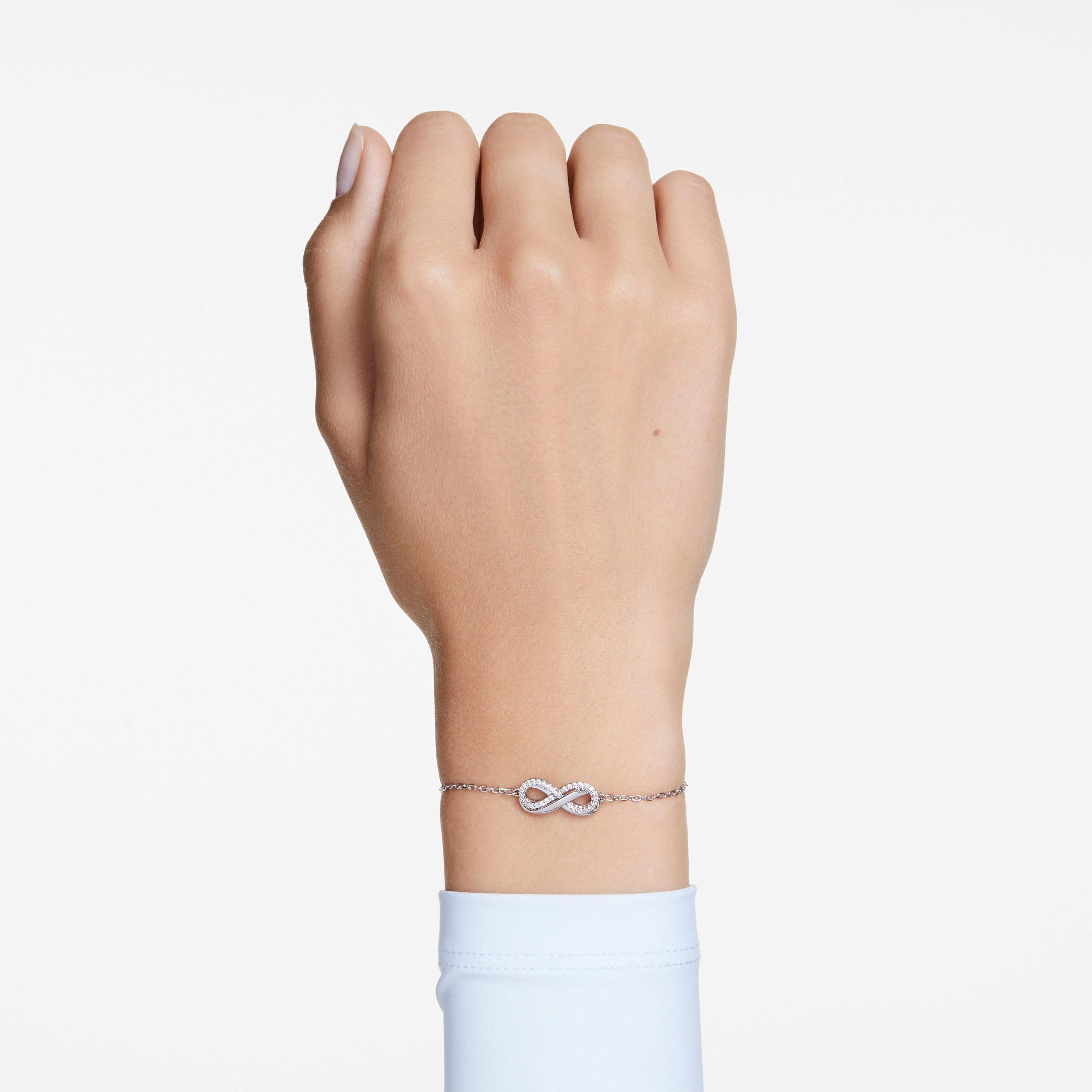 Swarovski Hyperbola Collezione bracciale, blanc