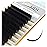 LASHVIEW Eyelash Extensions,Individual Lashes,0.15 Thickness C Curl 13mm, Premium Single &Classic Lashes,Natural Semi Permanent Eyelashes, Lashes,Soft Application-Friendly