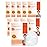 DERMAL Q10 Collagen Essence Facial Mask Sheet 23g Pack of 10 - Coenzyme Q10, Anti Wrinkle and Anti Aging, Skin Elasticity, Daily Skin Treatment Solution Sheet Mask